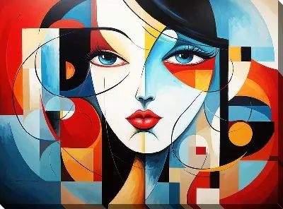 Картина маслом Арт лицо №13