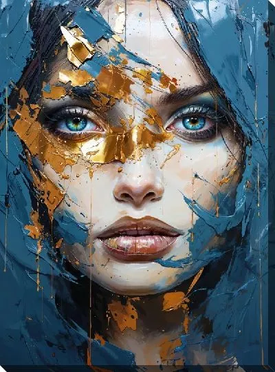 Картина маслом Арт лицо №21