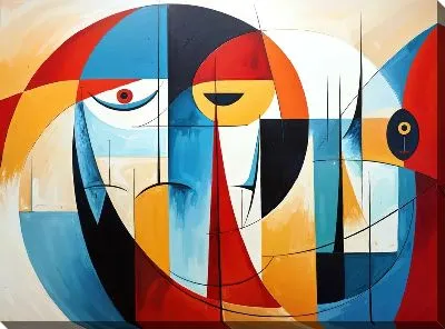 Картина маслом Арт лицо №22
