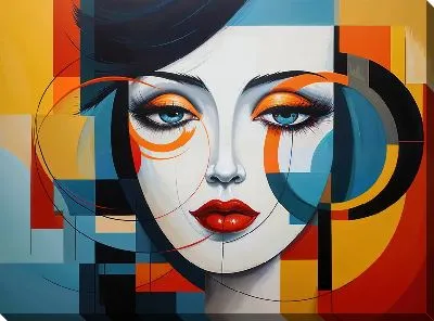 Картина маслом Арт лицо №29