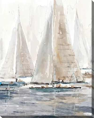 Картина маслом Парусник №204