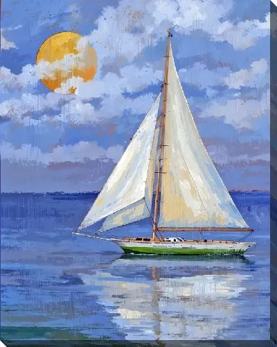 Картина маслом Парусник №212