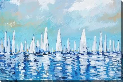 Картина маслом Парусник №213