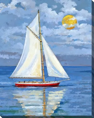 Картина маслом Парусник №216