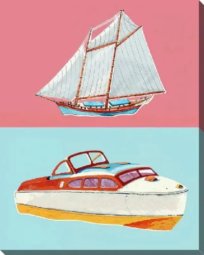 Картина маслом Парусник №301