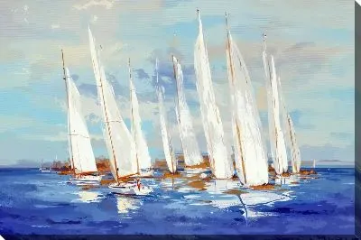 Картина маслом Парусник №310