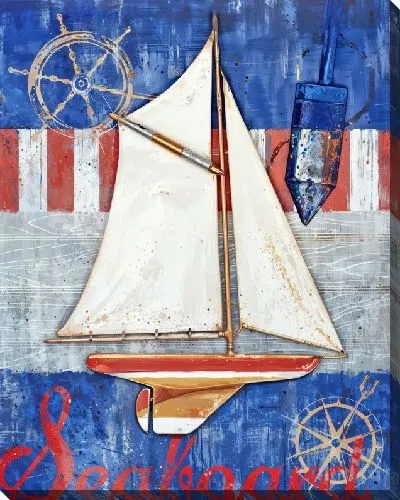 Картина маслом Парусник №313