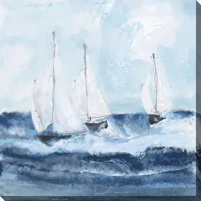 Картина маслом Парусник №316