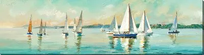 Картина маслом Парусники №360
