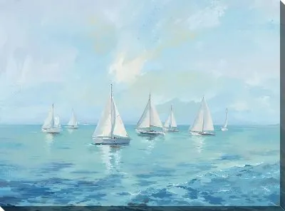 Картина маслом Парусники №361