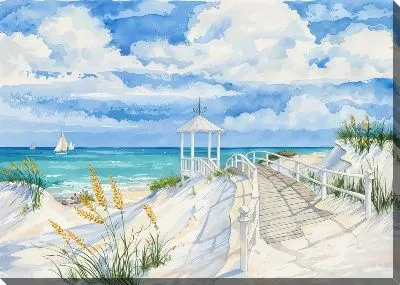 Картина маслом Тропинка к пляжу