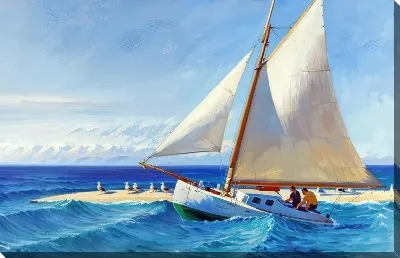 Картина маслом Парусник №365