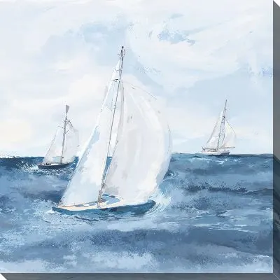 Картина маслом Парусник №367