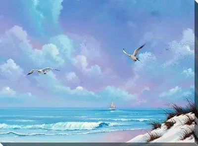 Картина маслом Красивый морской пейзаж №2