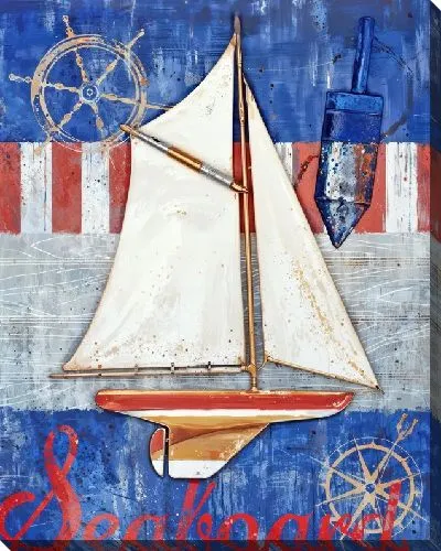 Картина маслом Парусник №385