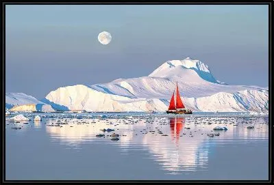 Парусник во льдах