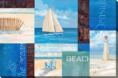 Картина маслом Парусник №387