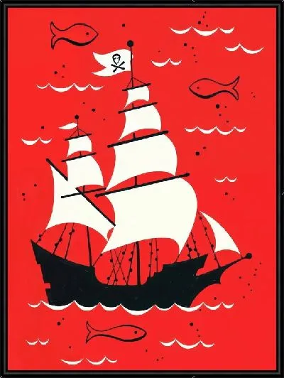 Картина Парусник №390