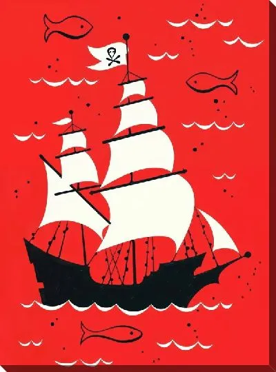 Картина маслом Парусник №390