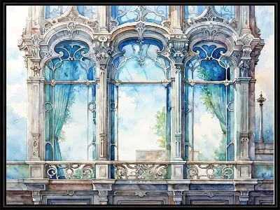 Картина Окно №4