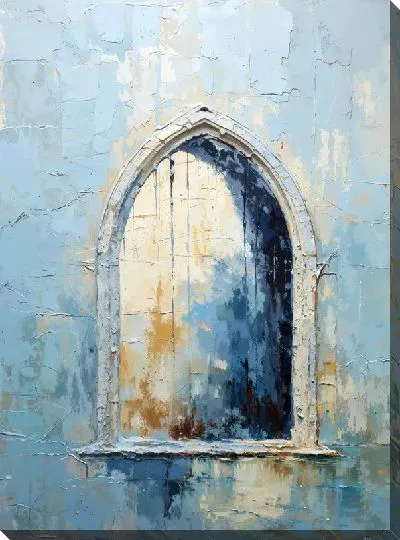 Картина маслом Окно №131
