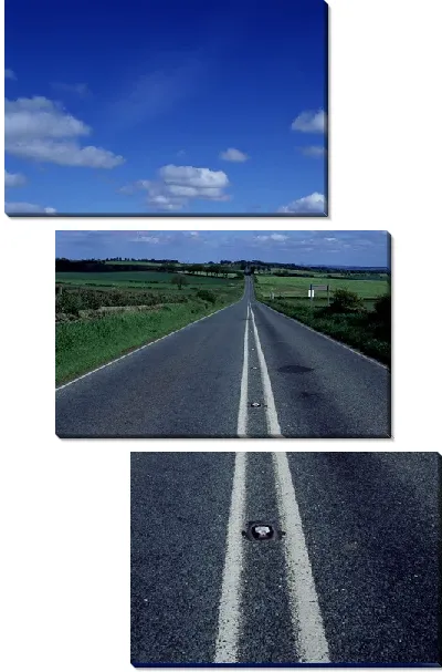 Модульная картина Дорога №6