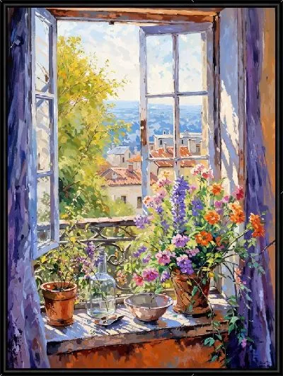 Картина Окно №33