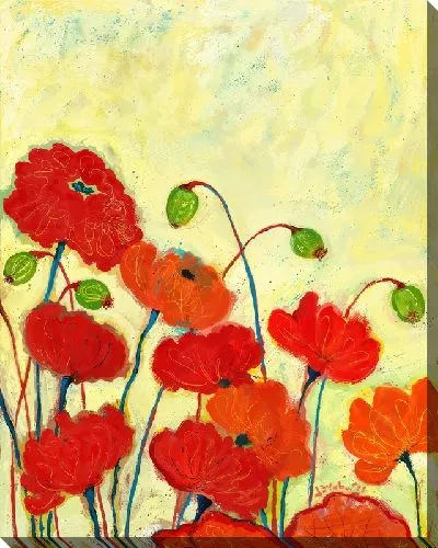 Картина маслом Маки №100