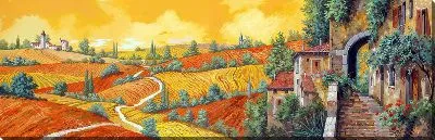 Постер Полевые маки в Тоскане №3