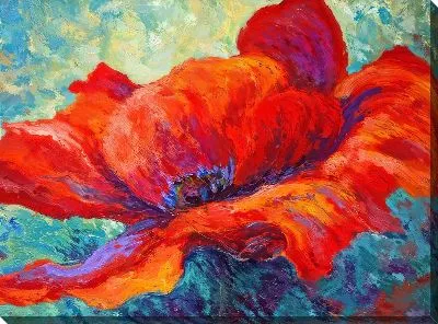 Картина маслом Мак №105