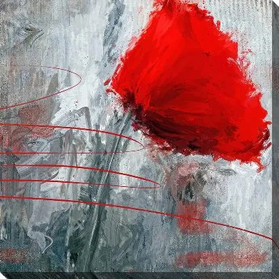 Картина маслом Маки №129