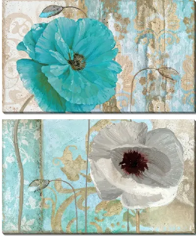 Модульная картина Маки №134