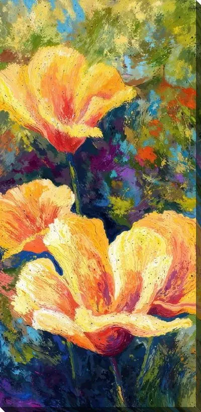 Картина маслом Маки №137