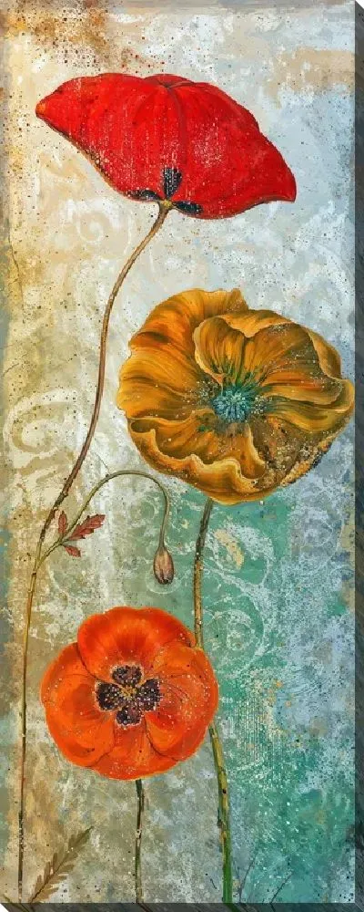 Картина маслом Маки №163