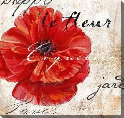 Картина маслом Маки №172