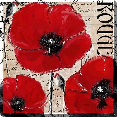 Картина маслом Маки №176