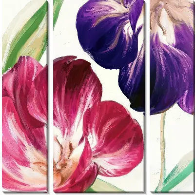 Модульная картина Маки №182