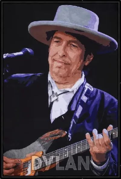 Картина Боб Дилан №1