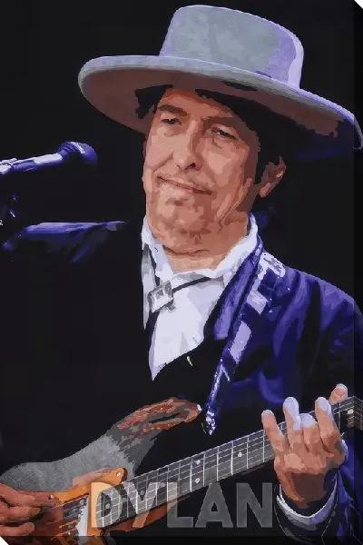 Постер Боб Дилан №1