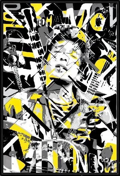 Картина Боб Дилан №4