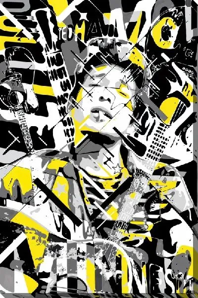 Картина маслом Боб Дилан №4