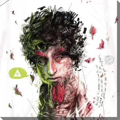 Картина маслом Боб Дилан №6