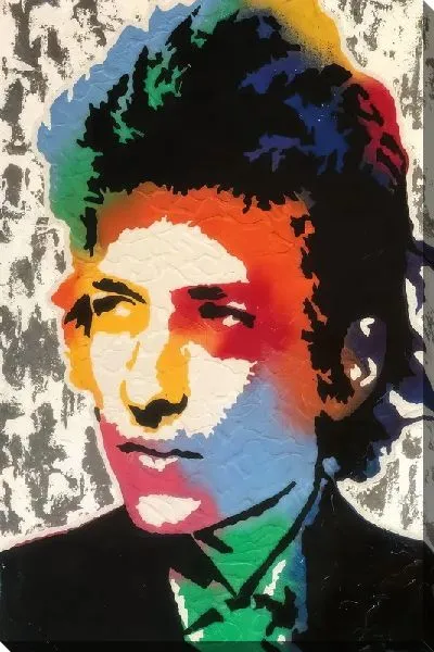 Картина маслом Боб Дилан №7
