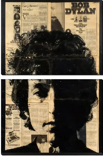 Модульная картина Боб Дилан №8
