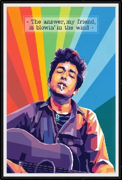 Картина Боб Дилан №13