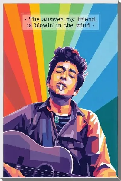 Постер Боб Дилан №13