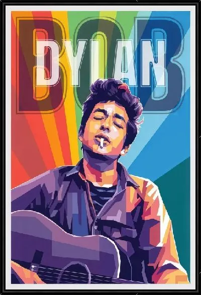 Картина Боб Дилан №14