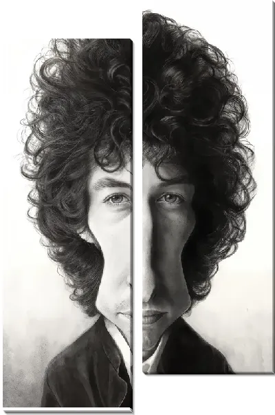 Модульная картина Боб Дилан №15