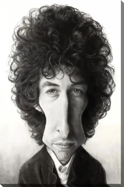 Картина маслом Боб Дилан №15