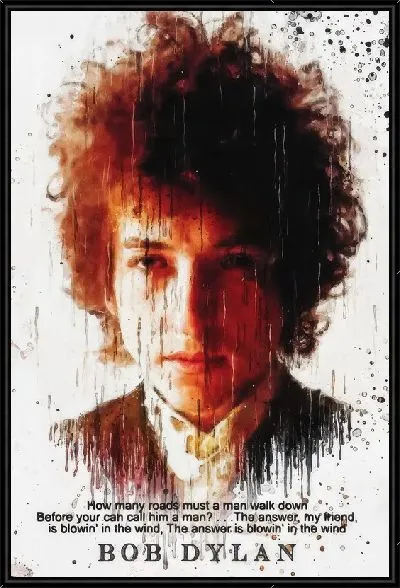 Картина Боб Дилан №18